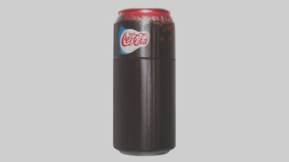 3D model Diet cola model VR / AR / low-poly