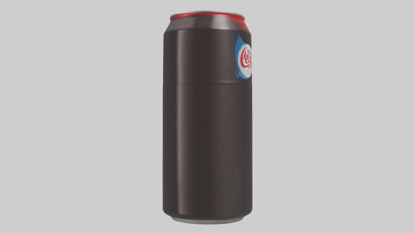 3D model Diet cola model VR / AR / low-poly