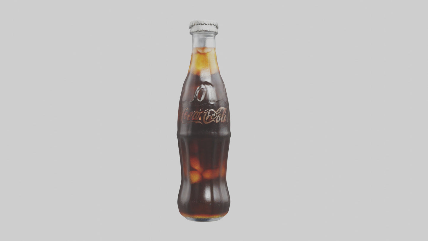 3D model Diet cola model VR / AR / low-poly
