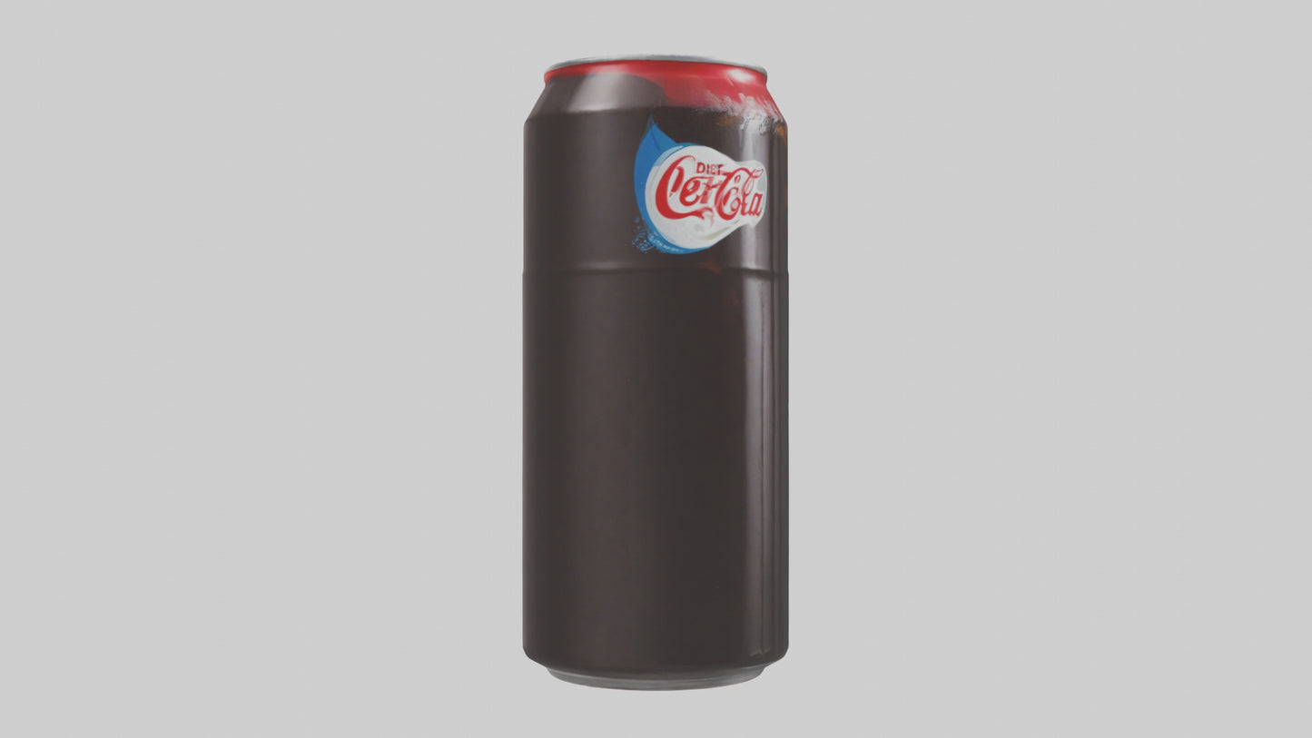 3D model Diet cola model VR / AR / low-poly
