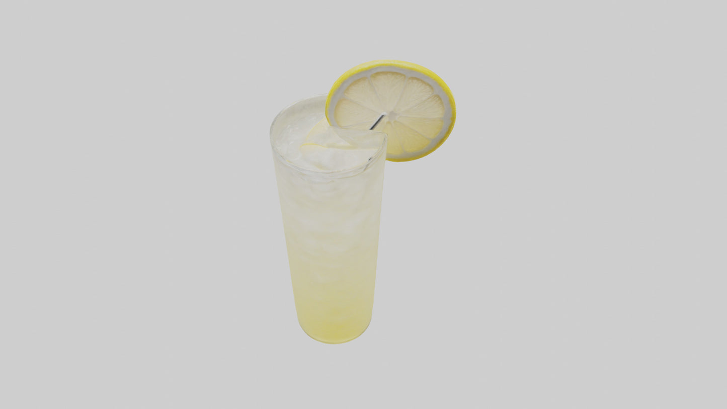 3D model Diet lemonade model VR / AR / low-poly