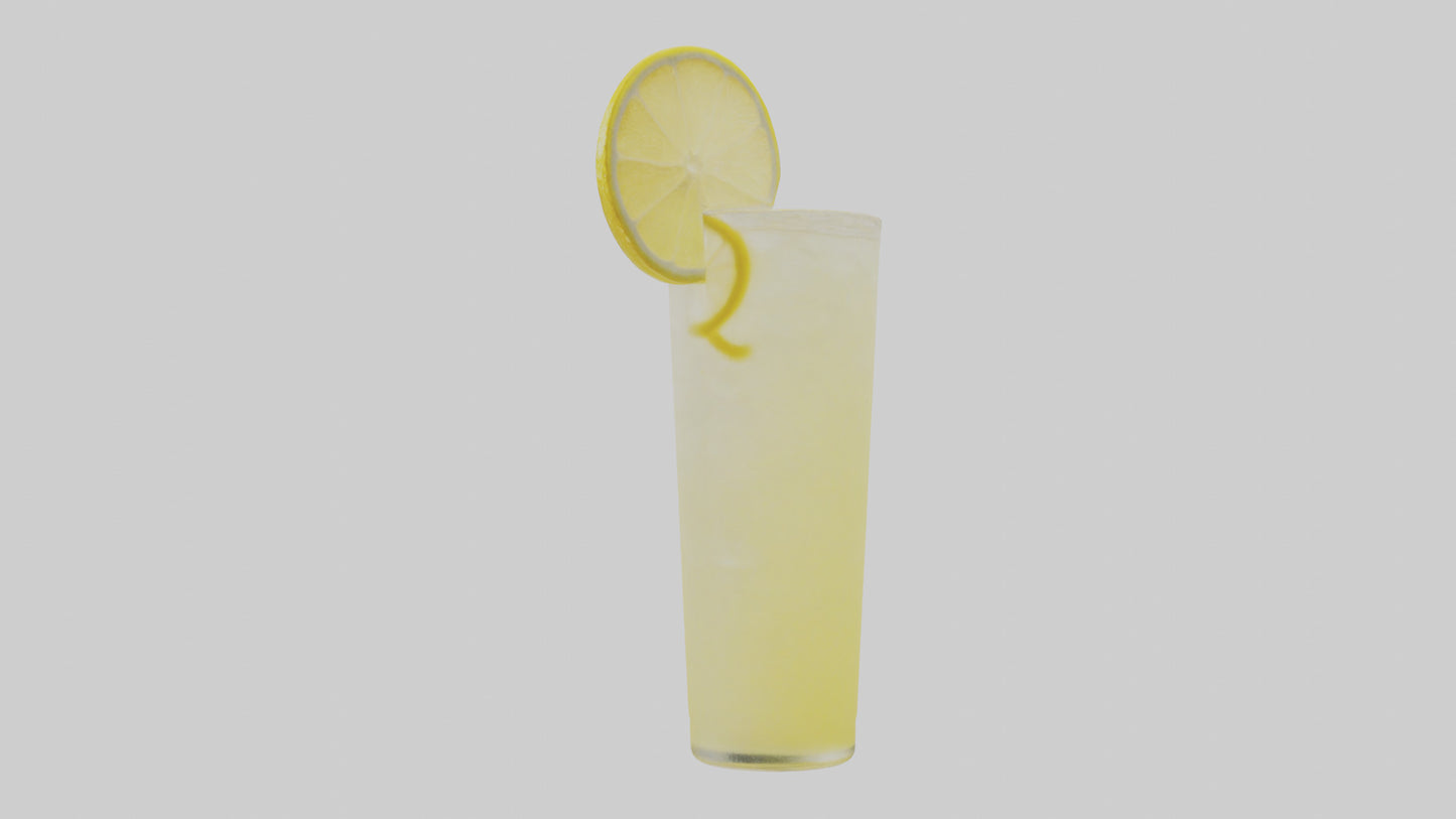 3D model Diet lemonade model VR / AR / low-poly
