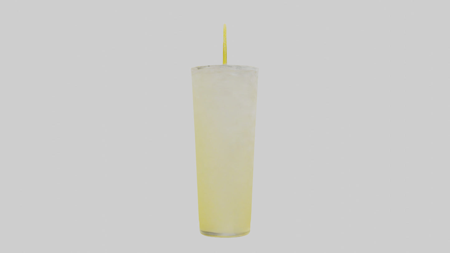 3D model Diet lemonade model VR / AR / low-poly