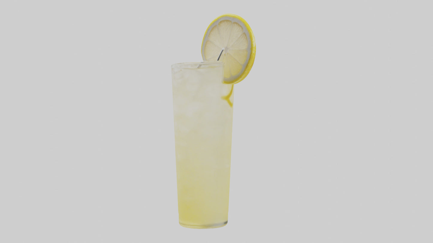 3D model Diet lemonade model VR / AR / low-poly