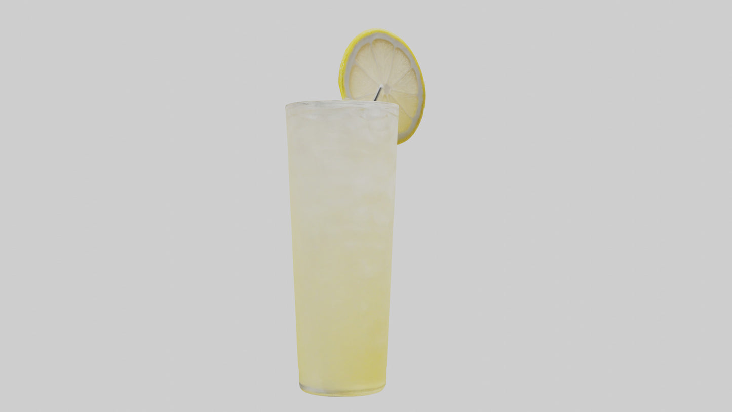 3D model Diet lemonade model VR / AR / low-poly