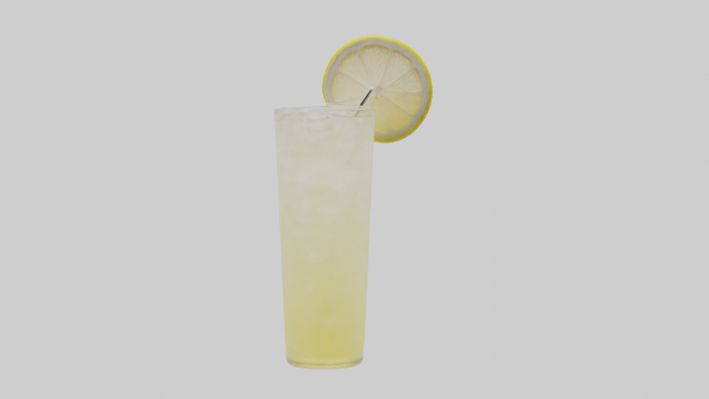 3D model Diet lemonade model VR / AR / low-poly