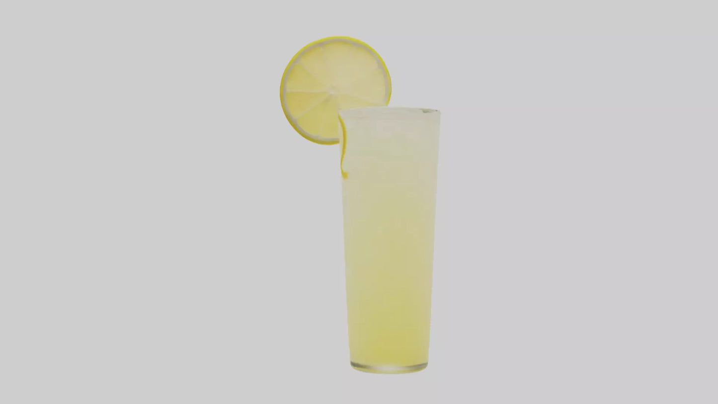 3D model Diet lemonade model VR / AR / low-poly