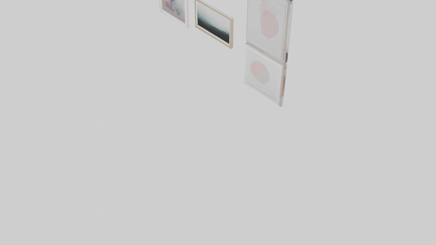 3D model Digital Art Wall Prints VR / AR / low-poly