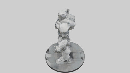 3D model Digital Colossus statue model VR / AR / low-poly