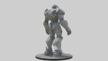 3D model Digital Colossus statue model VR / AR / low-poly