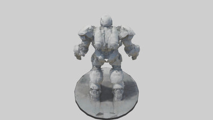 3D model Digital Colossus statue model VR / AR / low-poly