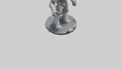 3D model Digital Colossus statue model VR / AR / low-poly