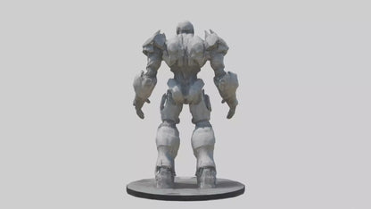3D model Digital Colossus statue model VR / AR / low-poly