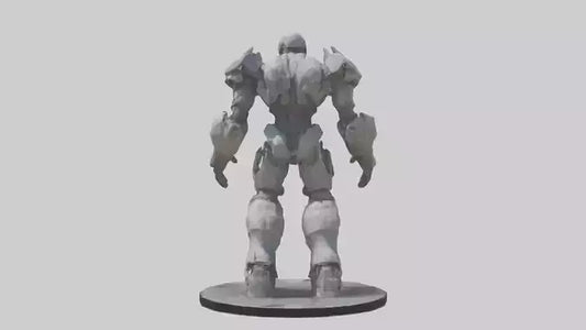 3D model Digital Colossus statue model VR / AR / low-poly