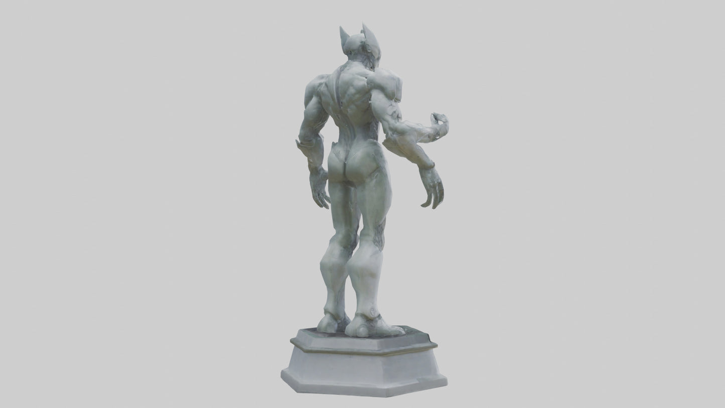 3D model Digital Giant statue model VR / AR / low-poly