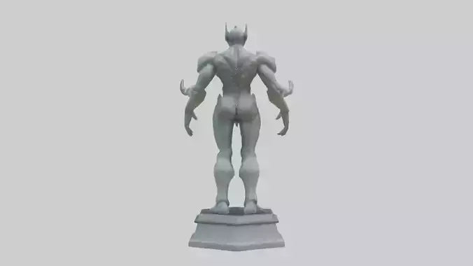 3D model Digital Giant statue model VR / AR / low-poly