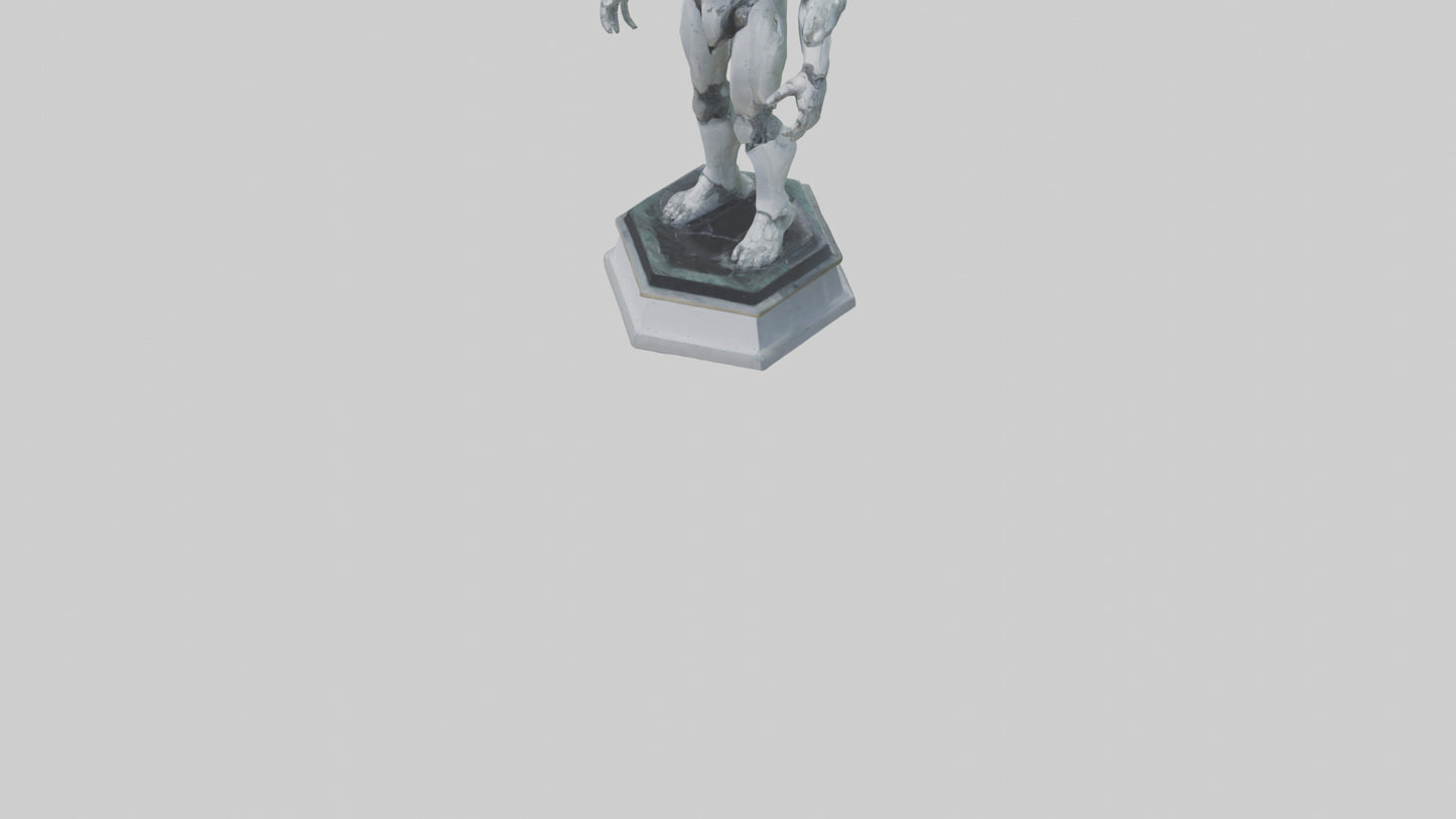 3D model Digital Giant statue model VR / AR / low-poly