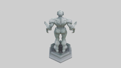 3D model Digital Giant statue model VR / AR / low-poly
