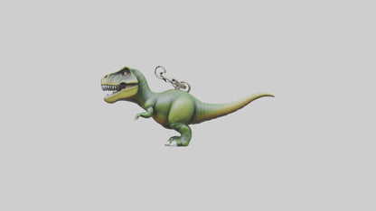 3D model Dinosaur keychain model VR / AR / low-poly