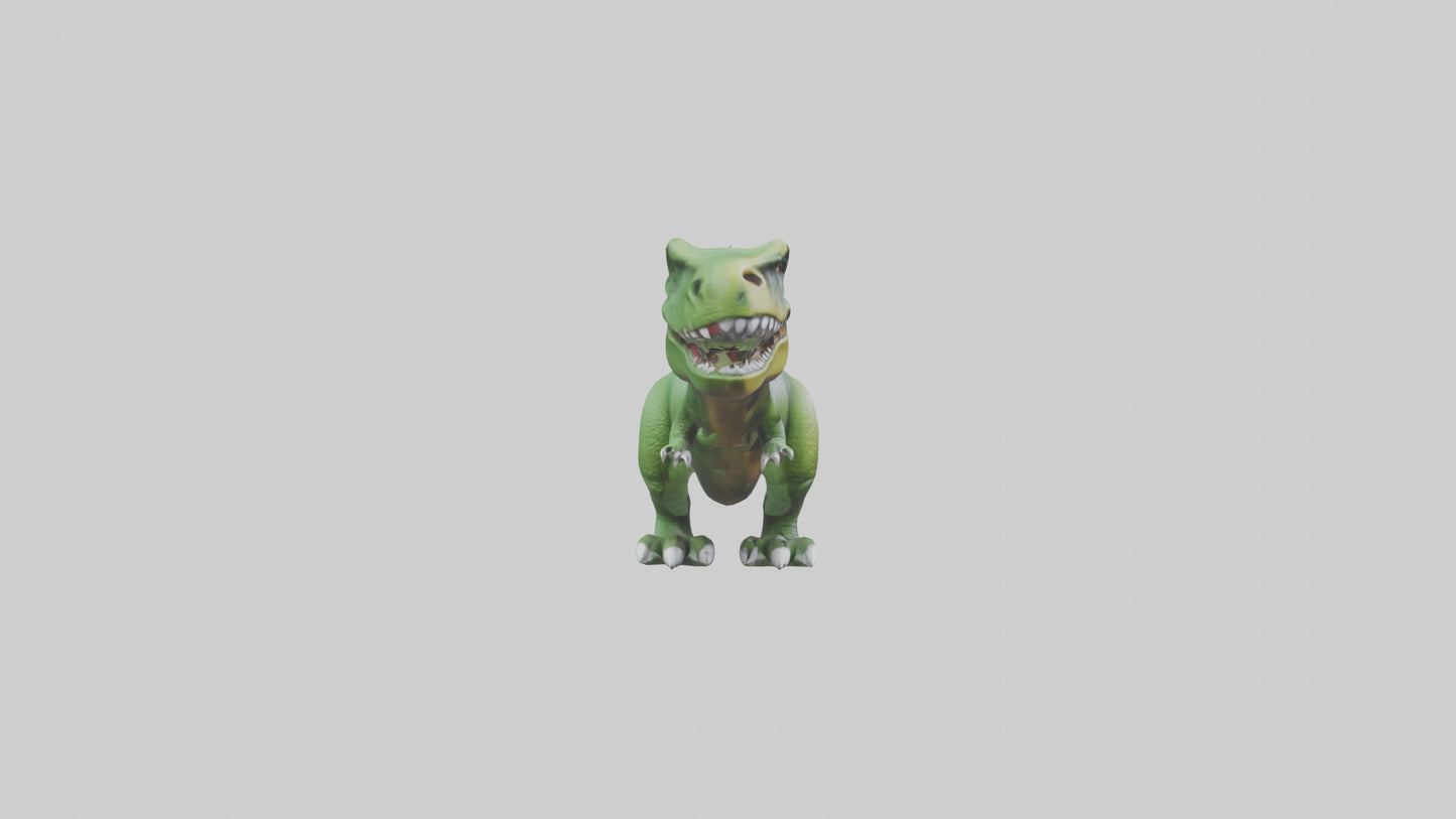 3D model Dinosaur keychain model VR / AR / low-poly