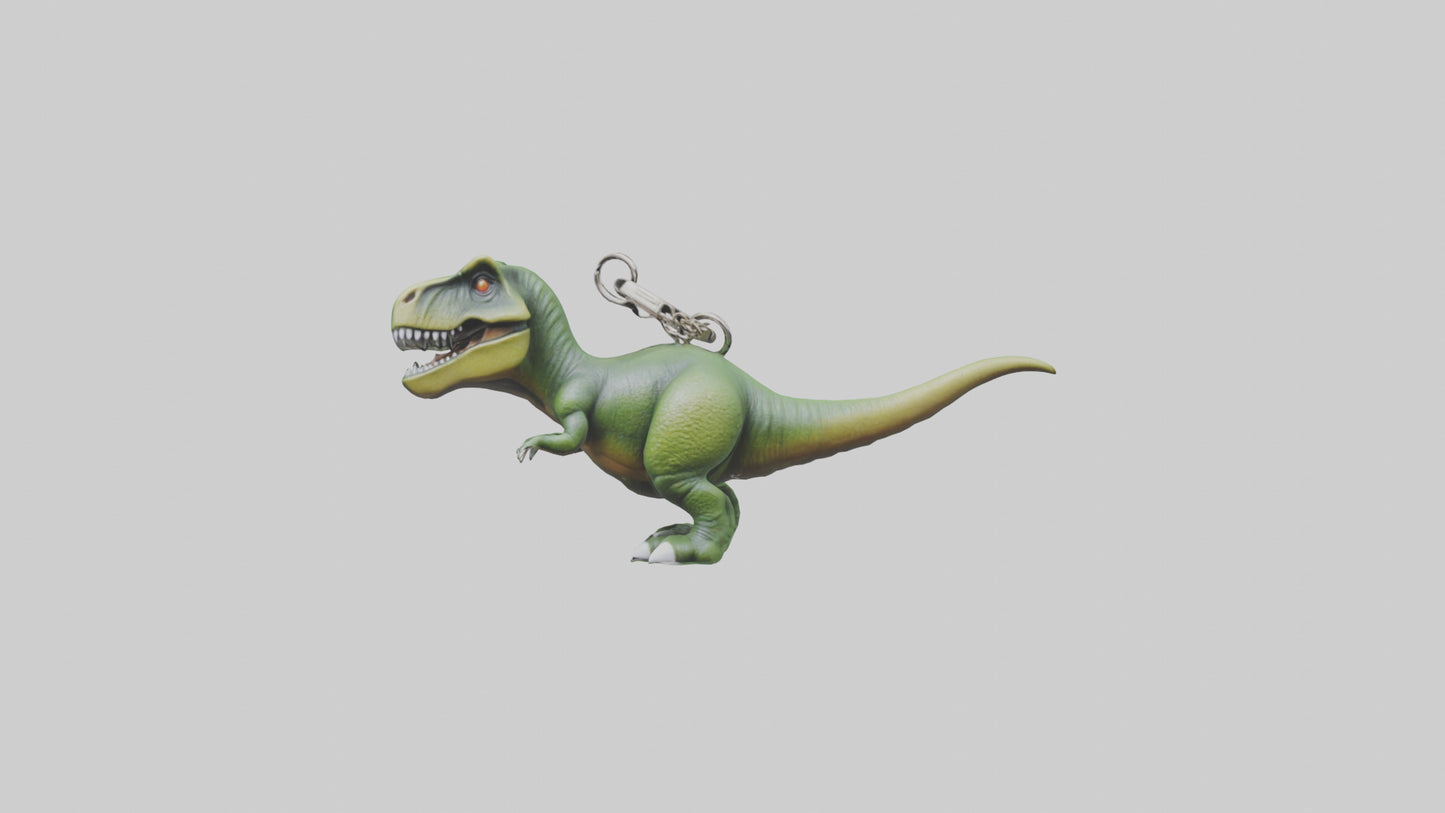 3D model Dinosaur keychain model VR / AR / low-poly