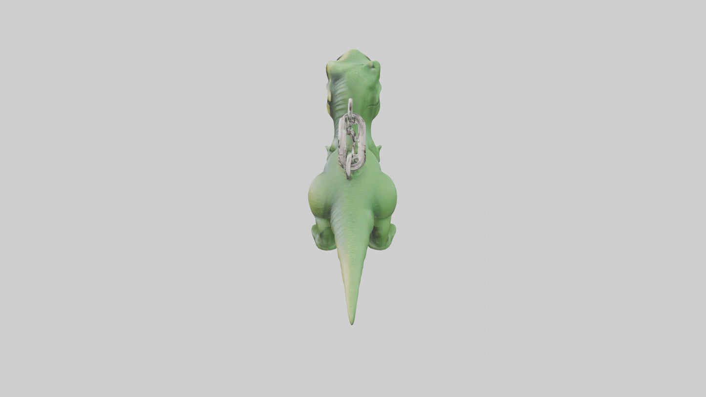 3D model Dinosaur keychain model VR / AR / low-poly