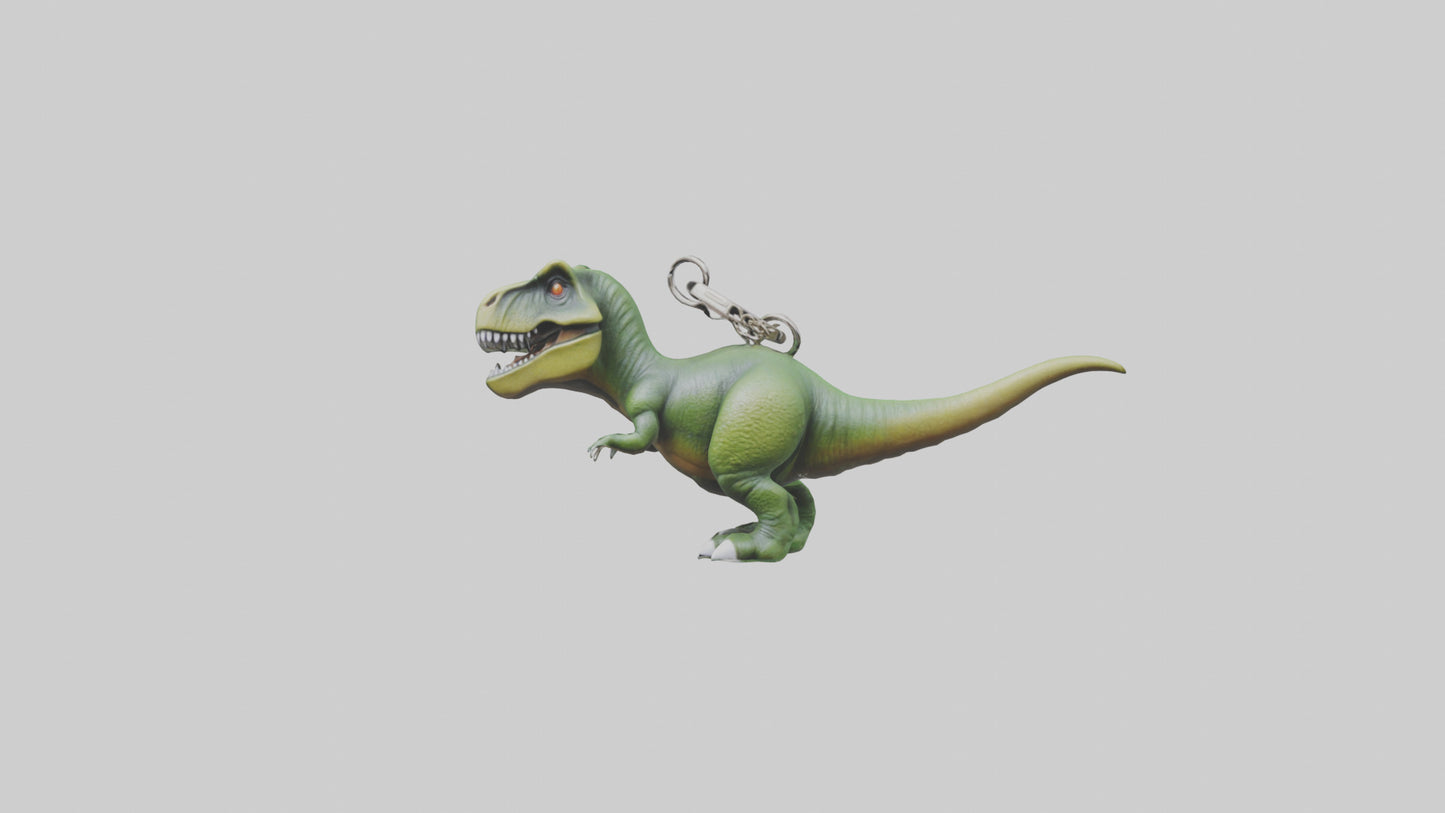 3D model Dinosaur keychain model VR / AR / low-poly