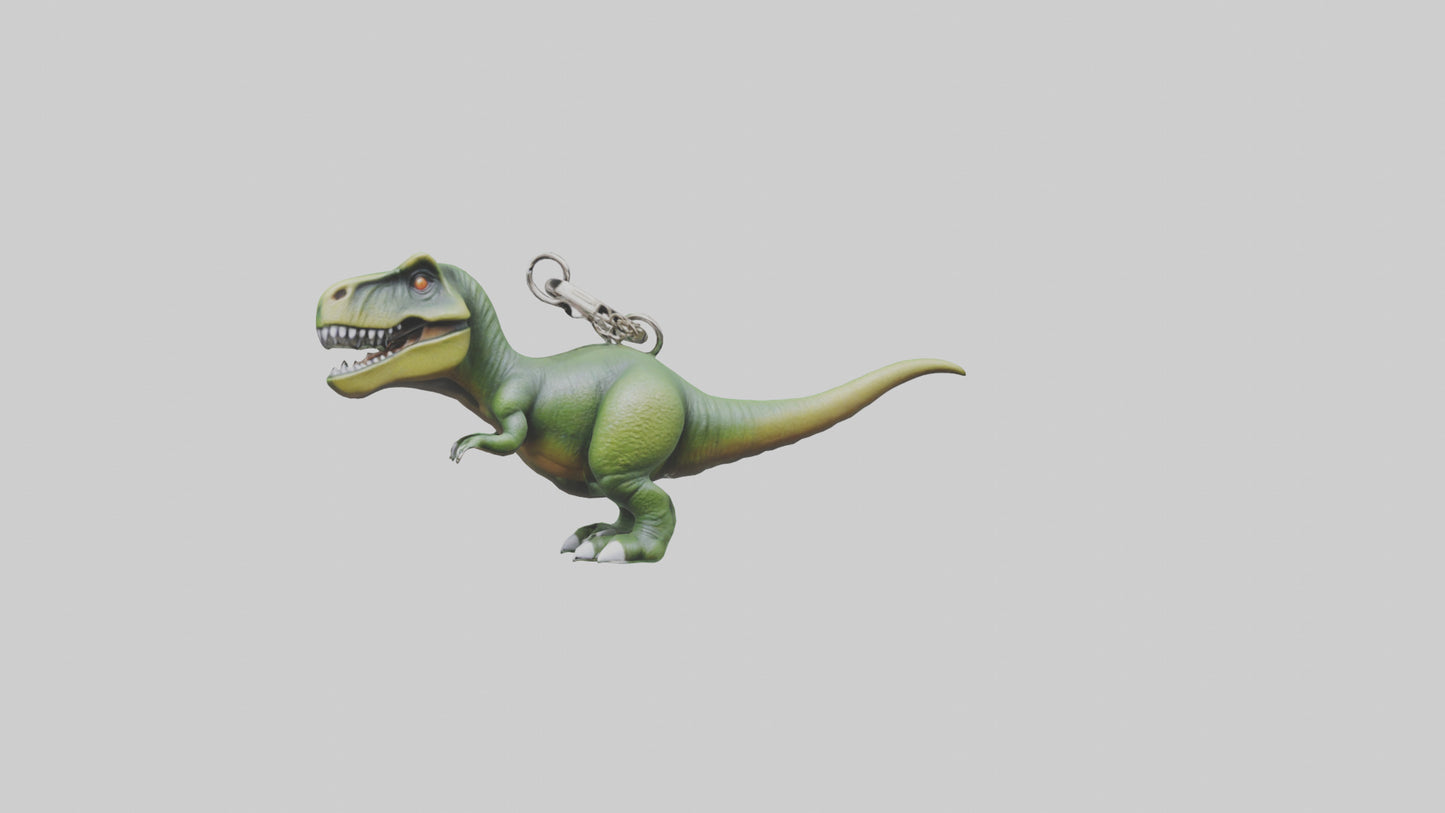 3D model Dinosaur keychain model VR / AR / low-poly