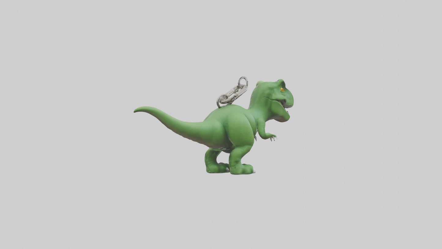 3D model Dinosaur keychain model VR / AR / low-poly
