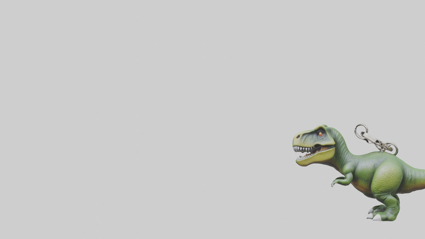 3D model Dinosaur keychain model VR / AR / low-poly