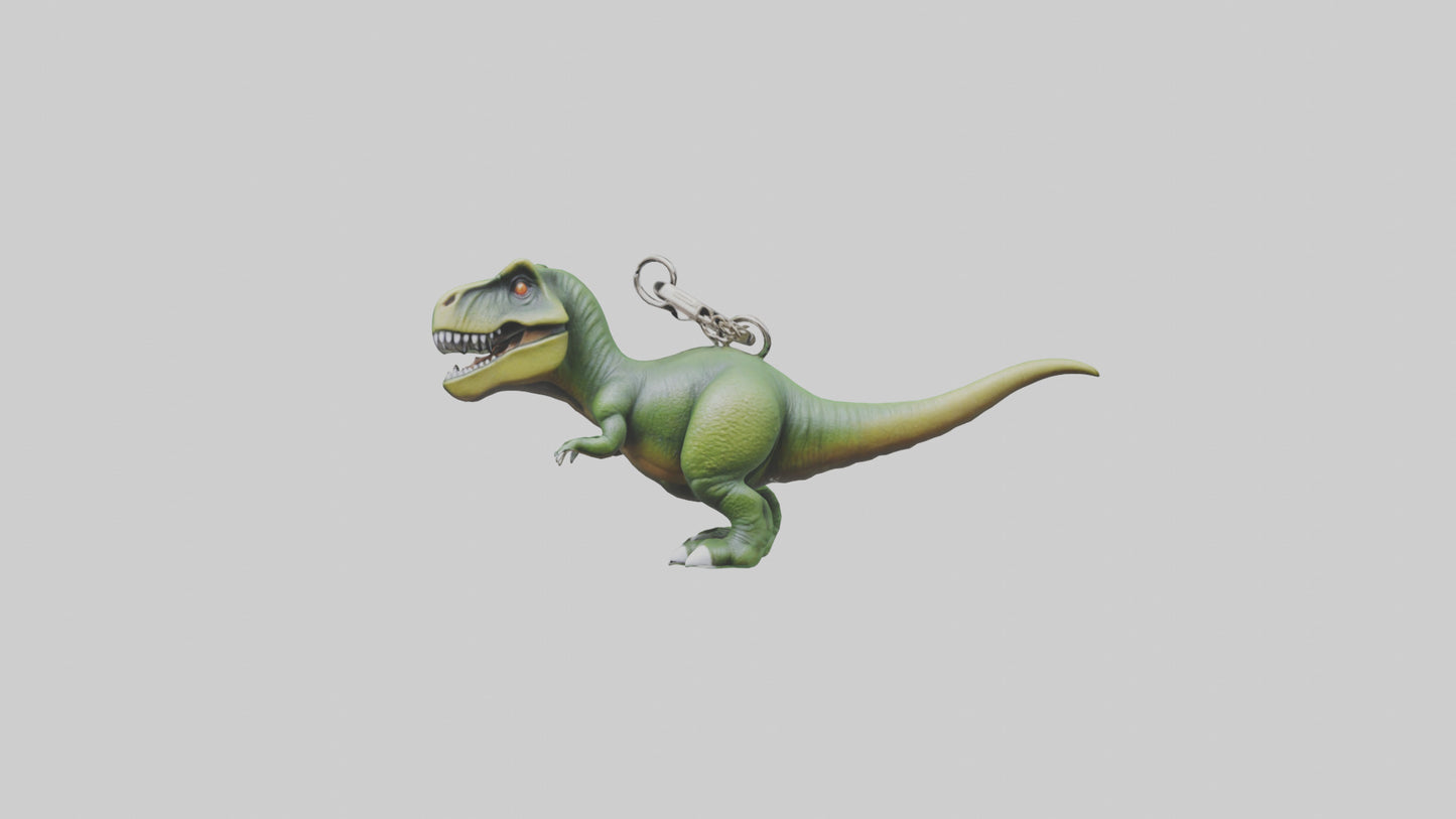 3D model Dinosaur keychain model VR / AR / low-poly