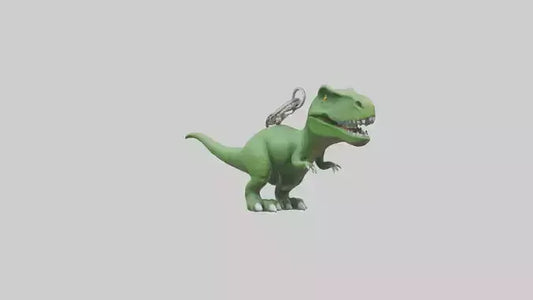 3D model Dinosaur keychain model VR / AR / low-poly