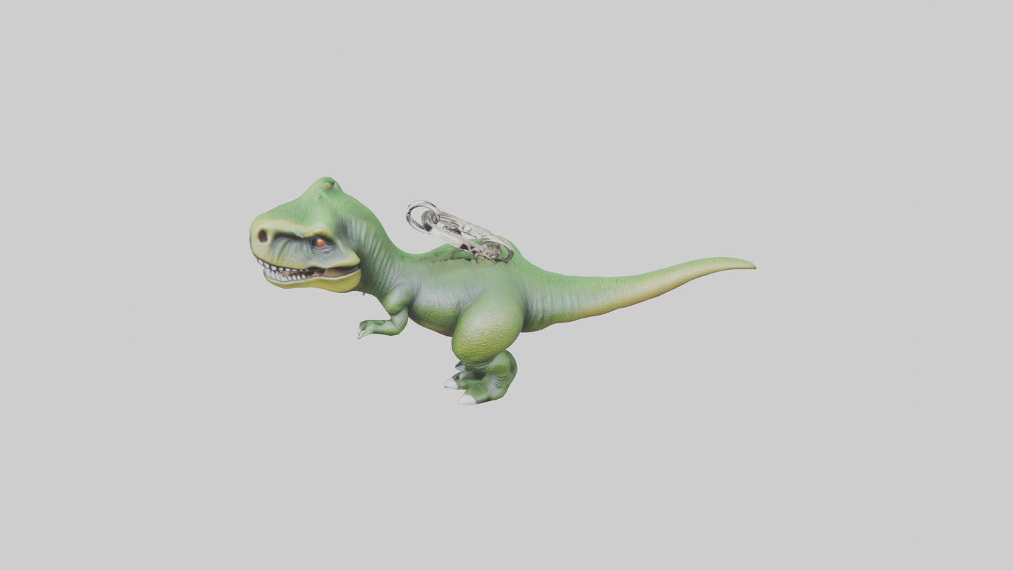 3D model Dinosaur keychain model VR / AR / low-poly