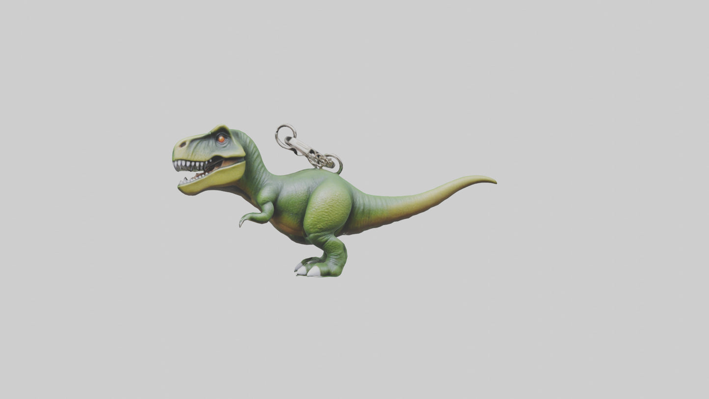 3D model Dinosaur keychain model VR / AR / low-poly