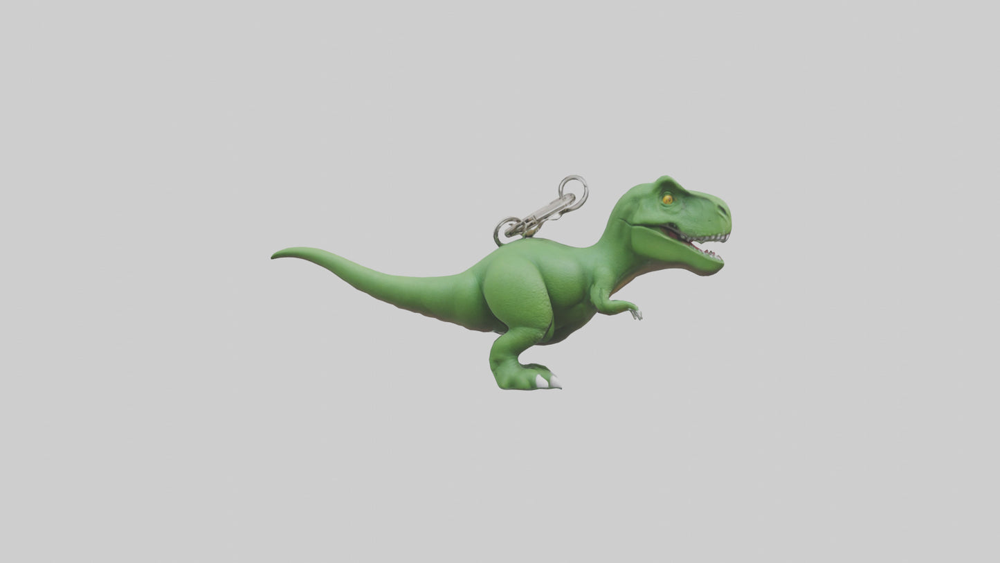 3D model Dinosaur keychain model VR / AR / low-poly