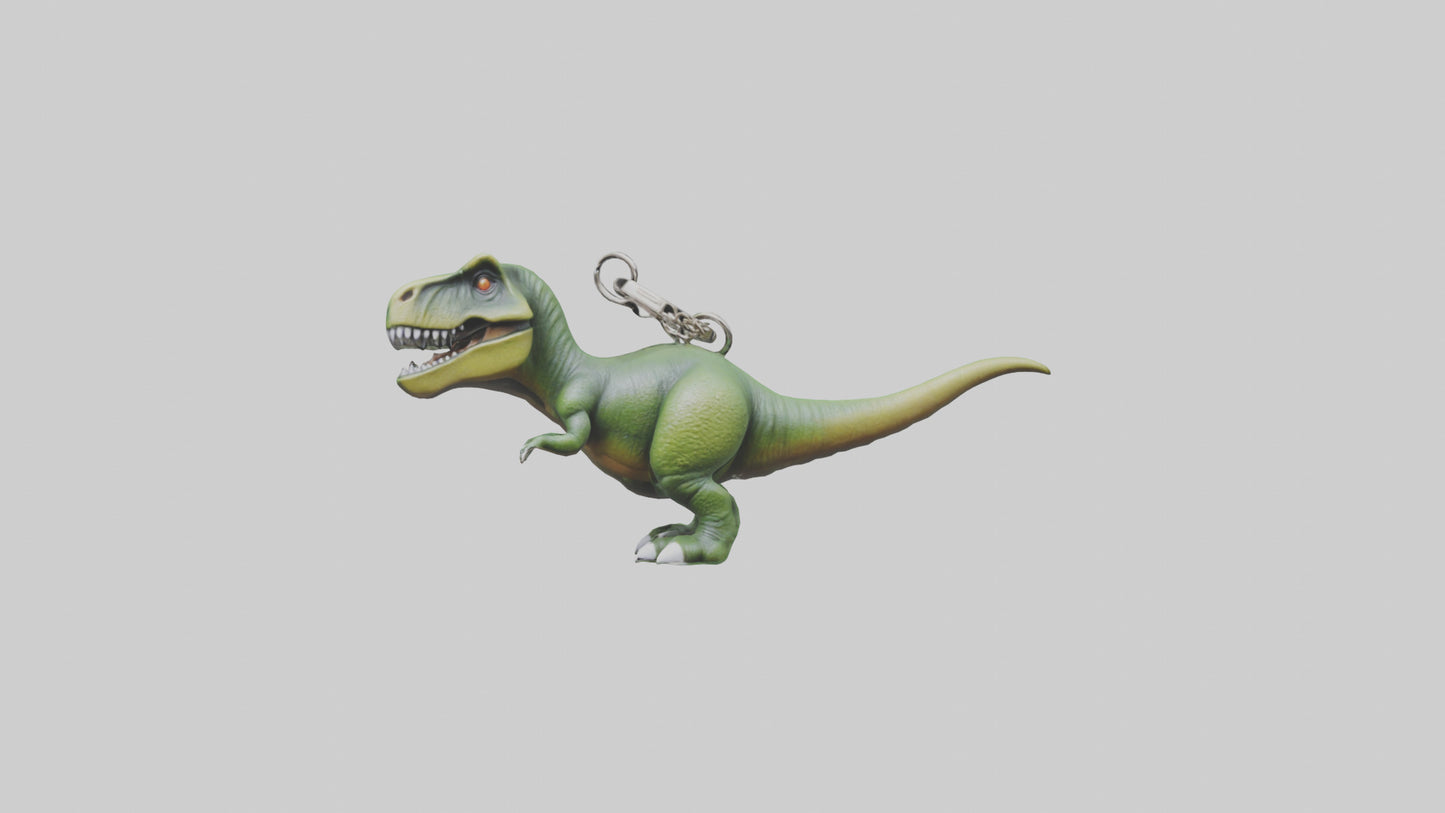 3D model Dinosaur keychain model VR / AR / low-poly