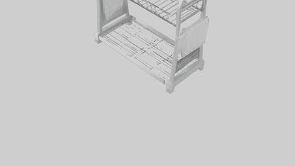 3D model Dish Rack model VR / AR / low-poly