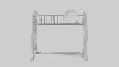 3D model Dish Rack model VR / AR / low-poly