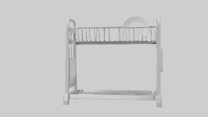 3D model Dish Rack model VR / AR / low-poly