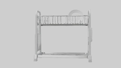 3D model Dish Rack model VR / AR / low-poly