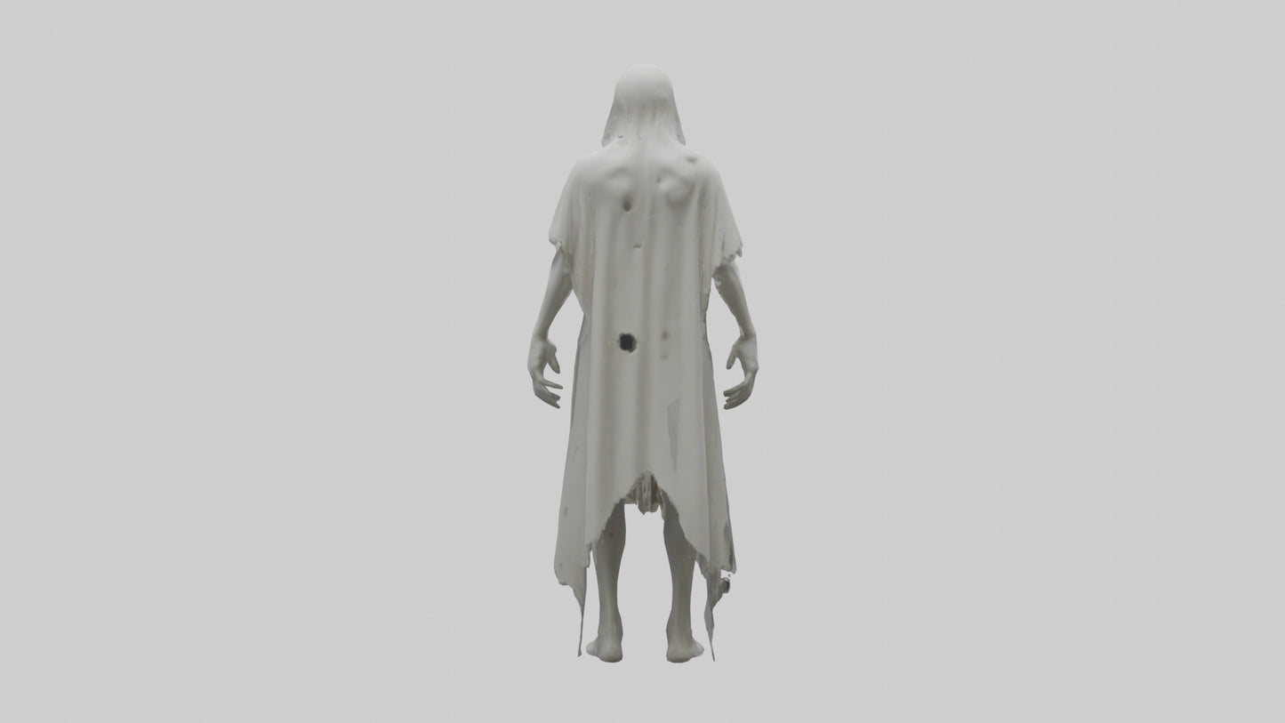 Dismembered Ghost Model 3D model
