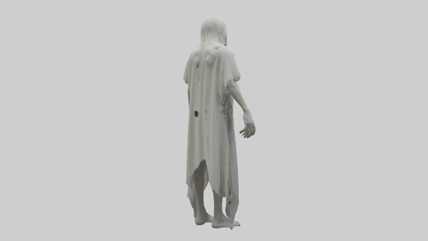 Dismembered Ghost Model 3D model