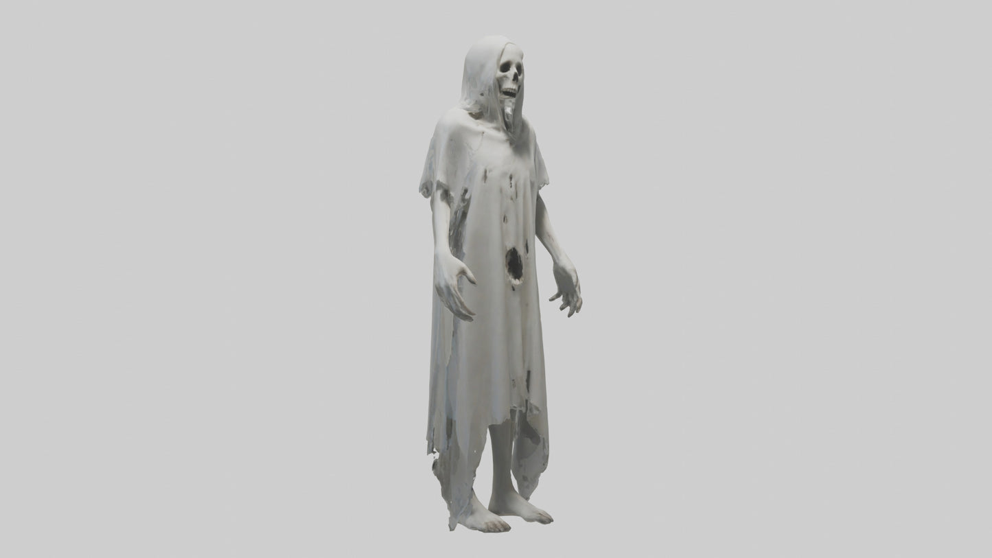 Dismembered Ghost Model 3D model