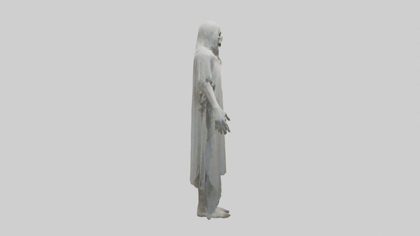 Dismembered Ghost Model 3D model