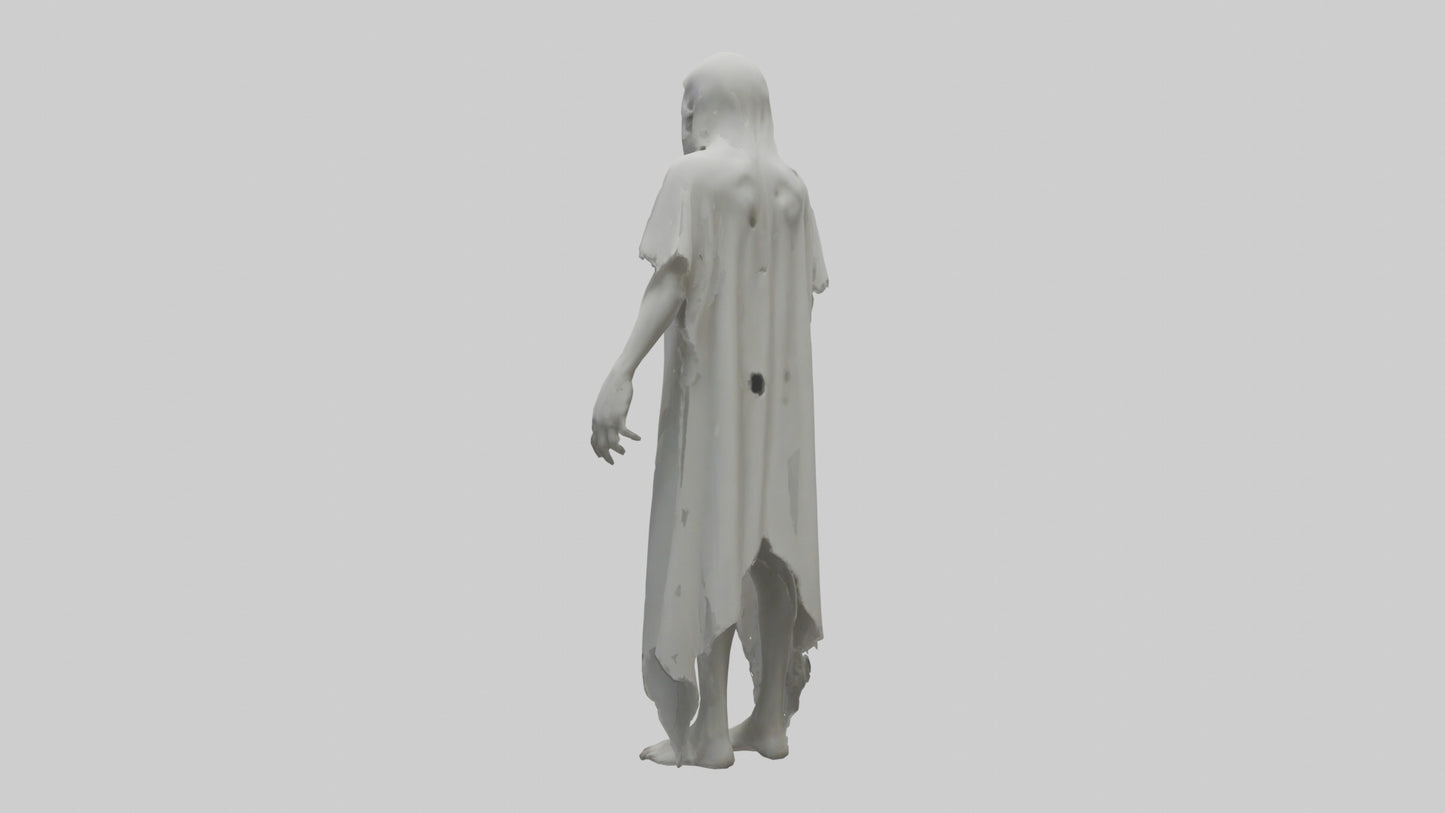 Dismembered Ghost Model 3D model