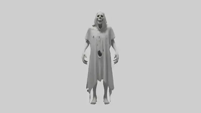 Dismembered Ghost Model 3D model