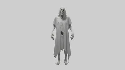 Dismembered Ghost Model 3D model