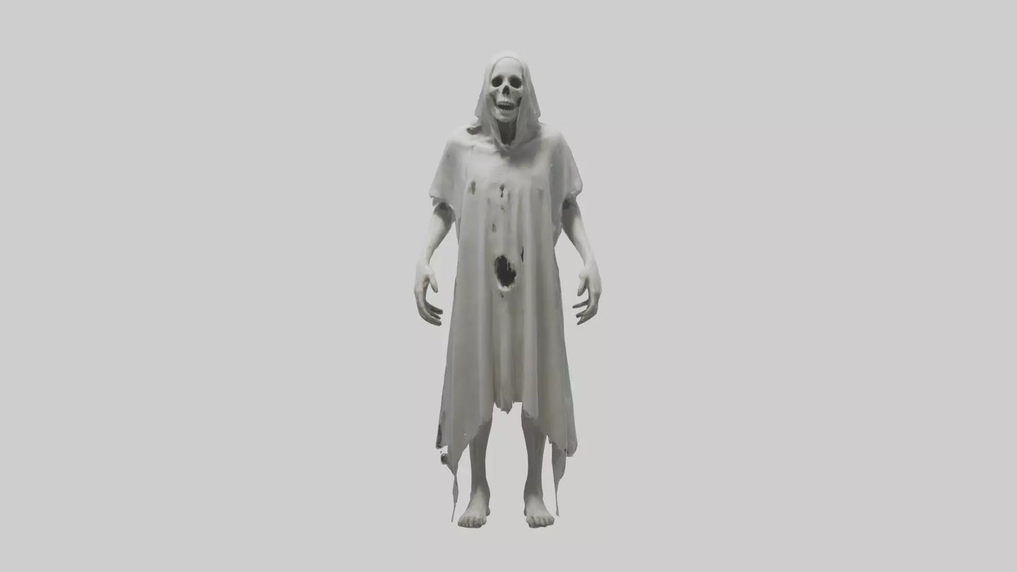 Dismembered Ghost Model 3D model