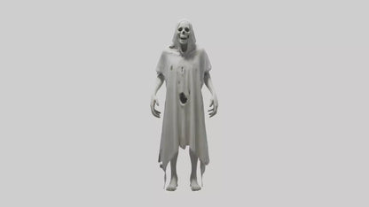 Dismembered Ghost Model 3D model
