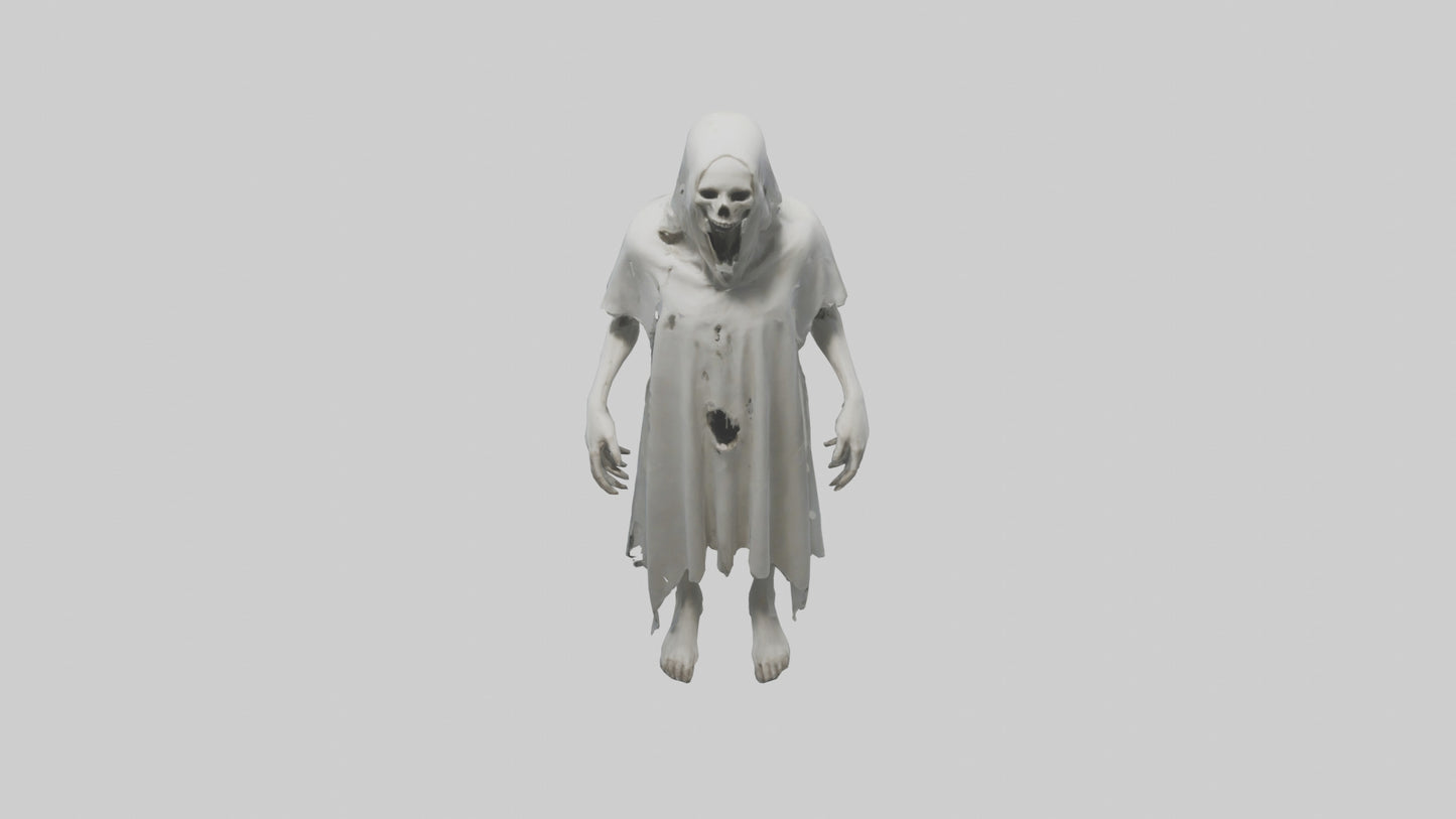 Dismembered Ghost Model 3D model